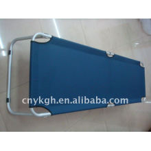 Foldable camp bed,ALU tube